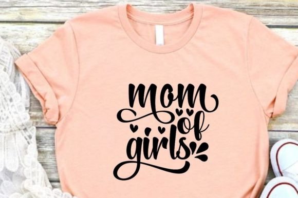 Mom of Girls: A Graphic Design Asset for Modern Projects